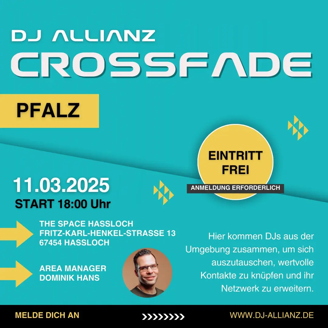 CROSSFADE des Berufsverbandes DJ ALLIANZ e.V.