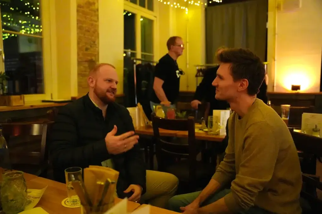 Gespräche unter Kollegen