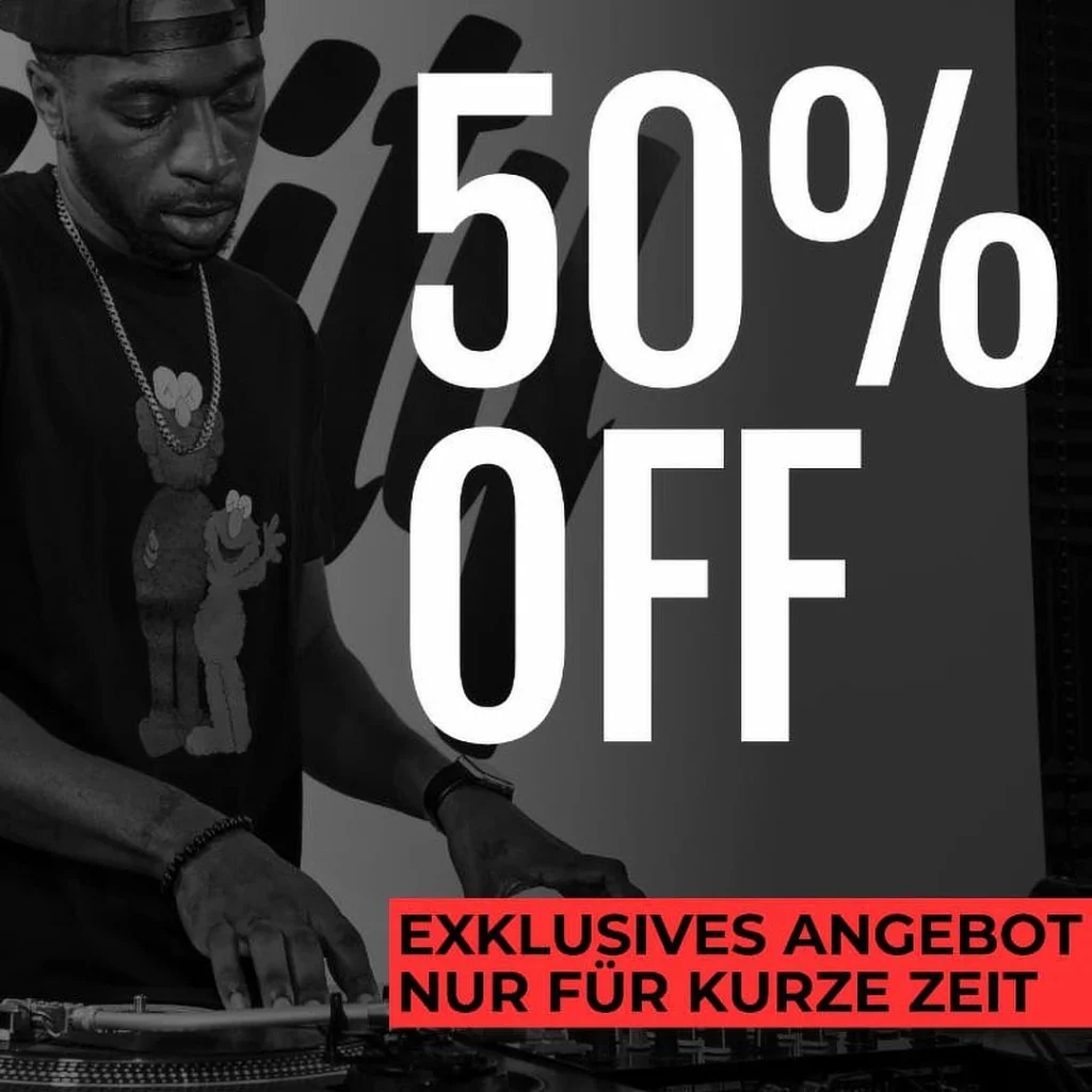 50% Rabatt bei DJ City für 6 Monate