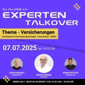 2. Experten_Talkover am 7.07.25 mit Frank Preuss vom VDMV