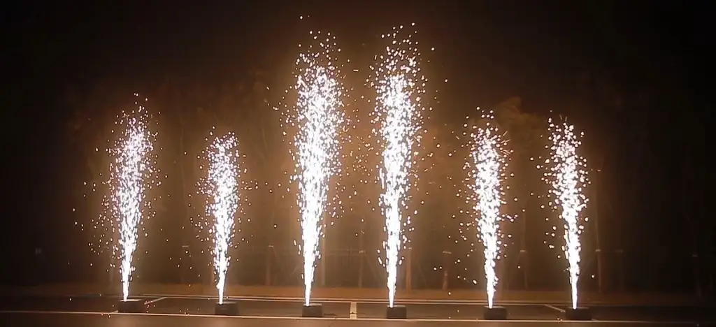 Warum „Kaltfeuerwerk“ auf Events brandgefährlich ist