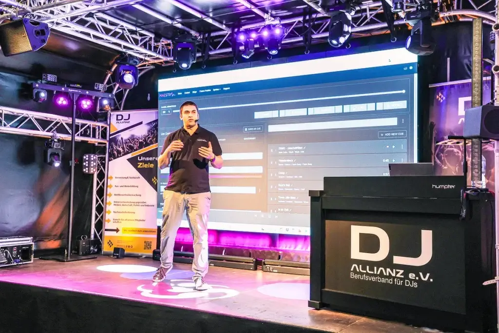 Präsentation Maestro DMX auf der Prolight & Sound 2025