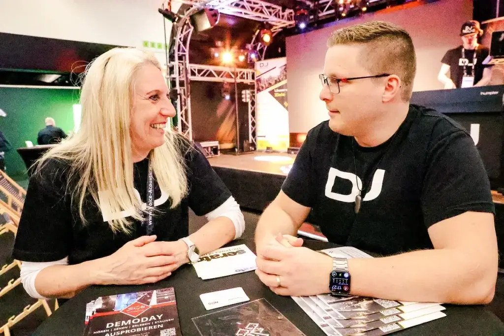 Prolight & Sound 2025 DJane PurePower und Stefan Kietz