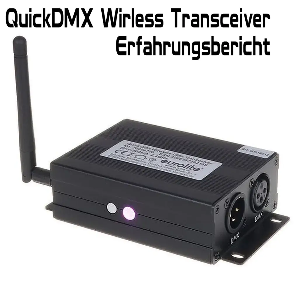 Erfahrungsbericht zu Eurolight QuickDMX