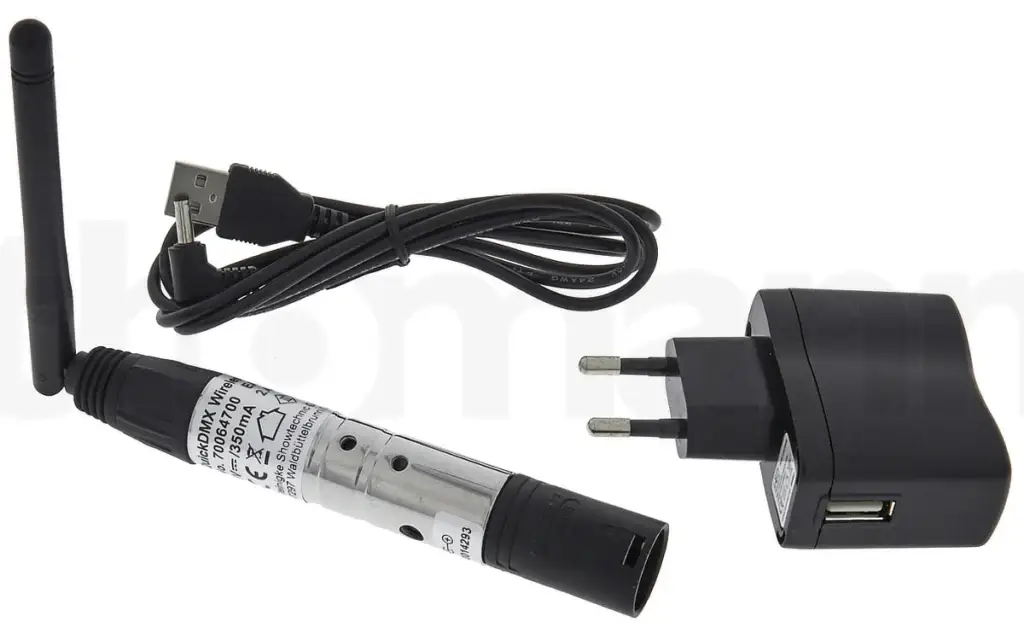 Eurolight QuickDMX Transmitter (Sender) inkl. Stromversorgung