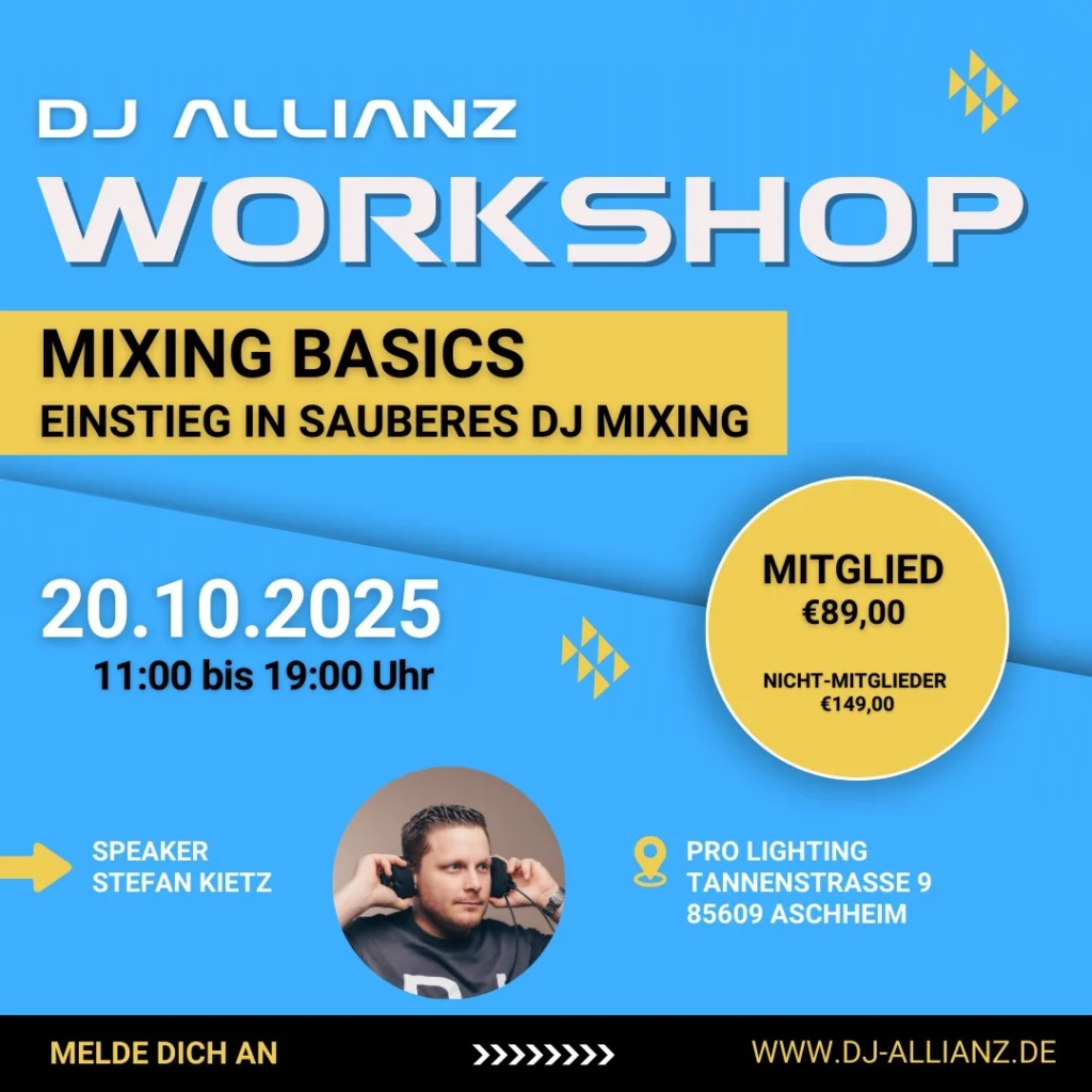 Mixing Basics Workshop für Einsteiger