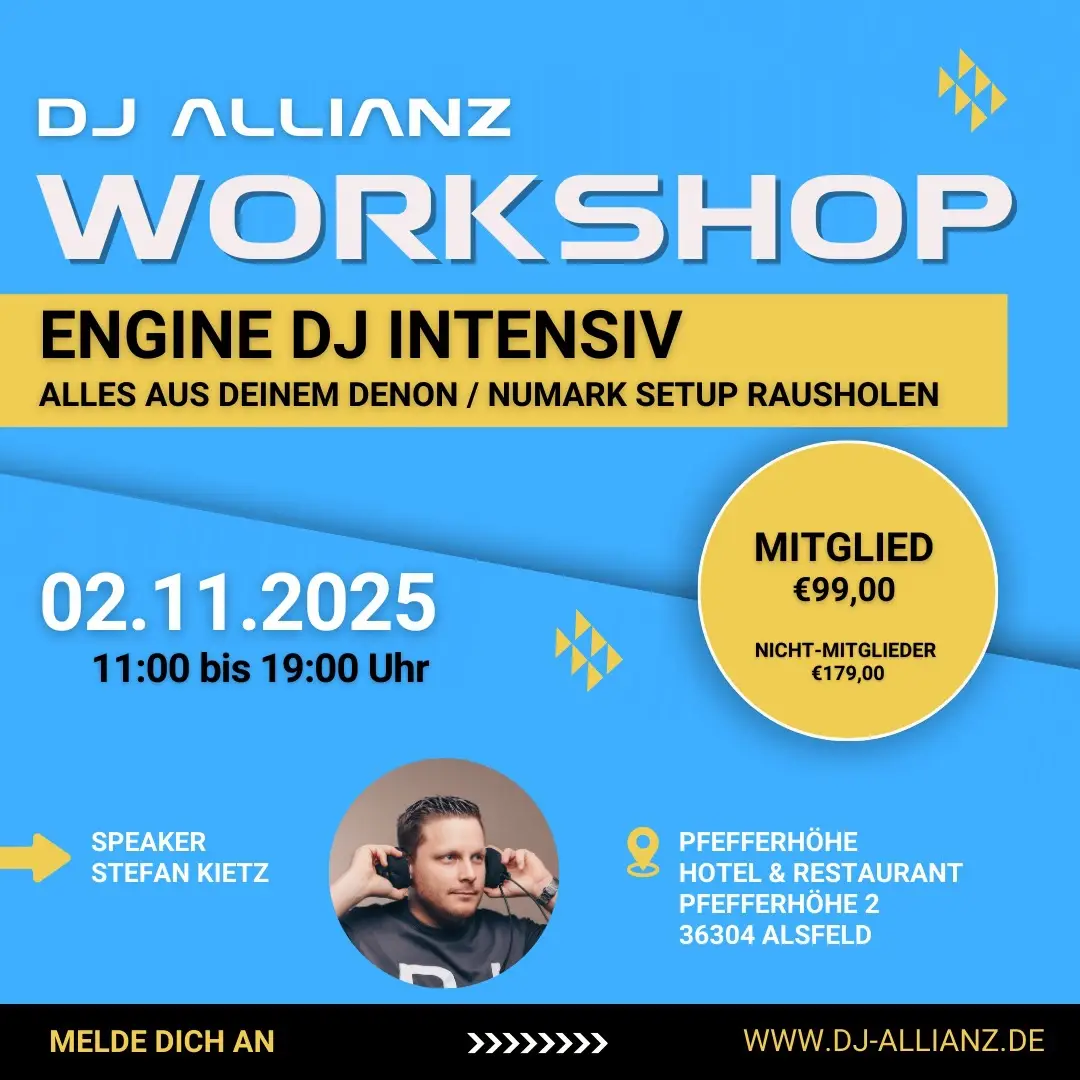 Engine DJ intensiv Workshop