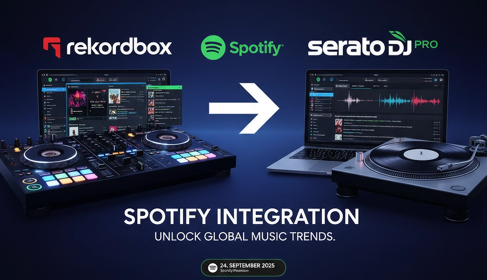 recordbox und Serato integrieren Spotify