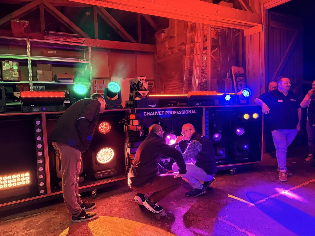 Chauvet DJ Roadshow live erlebt