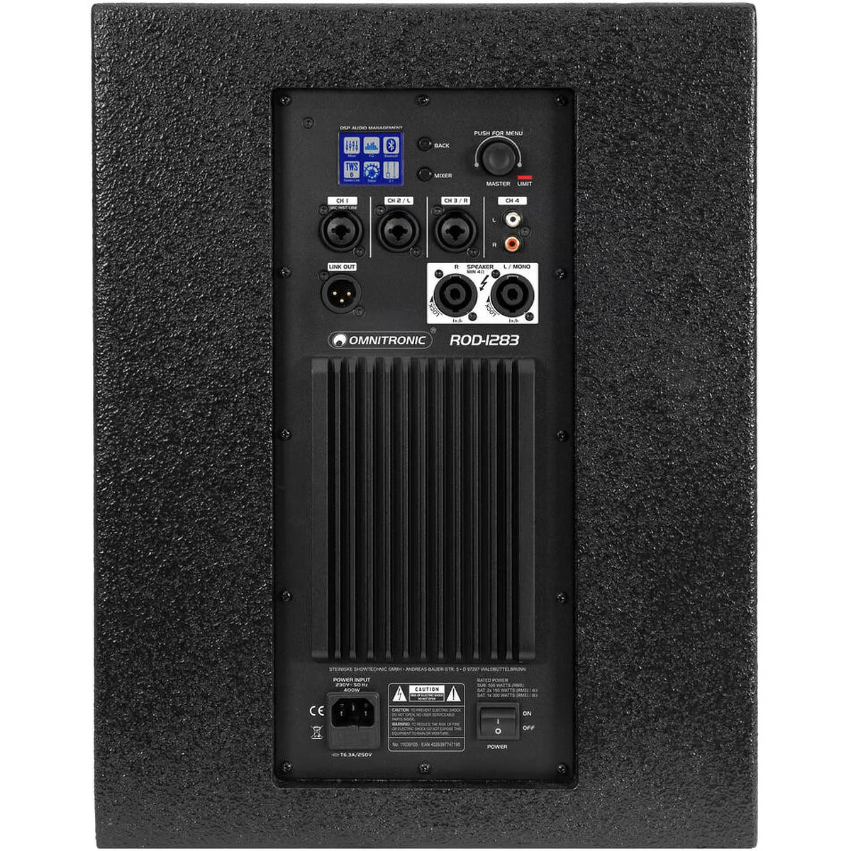 ROD-1283 Sub mit Bedienelementen im Praxistest