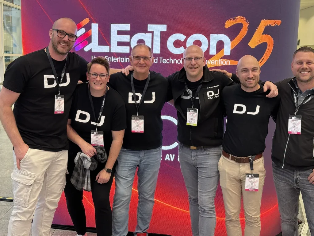der Berufsverband DJ ALLIANZ e.V. zu Besuch auf der LEaTconn 25