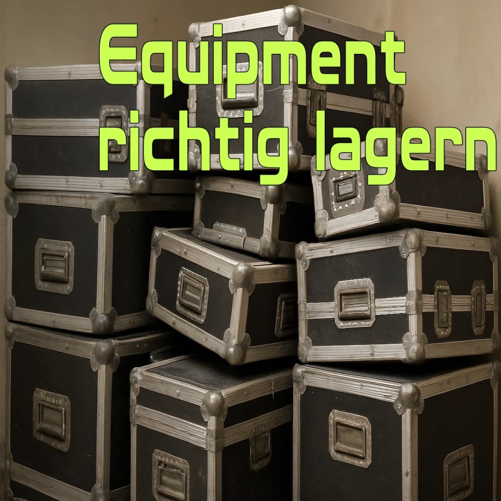 So lagerst du dein DJ Equipment