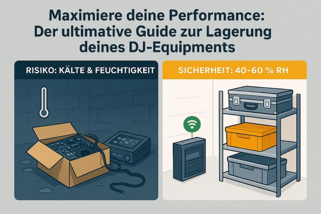 Die Guide zur Lagerung von DJ-Equipment