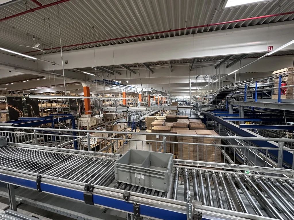 Die Logistik bei Thomann