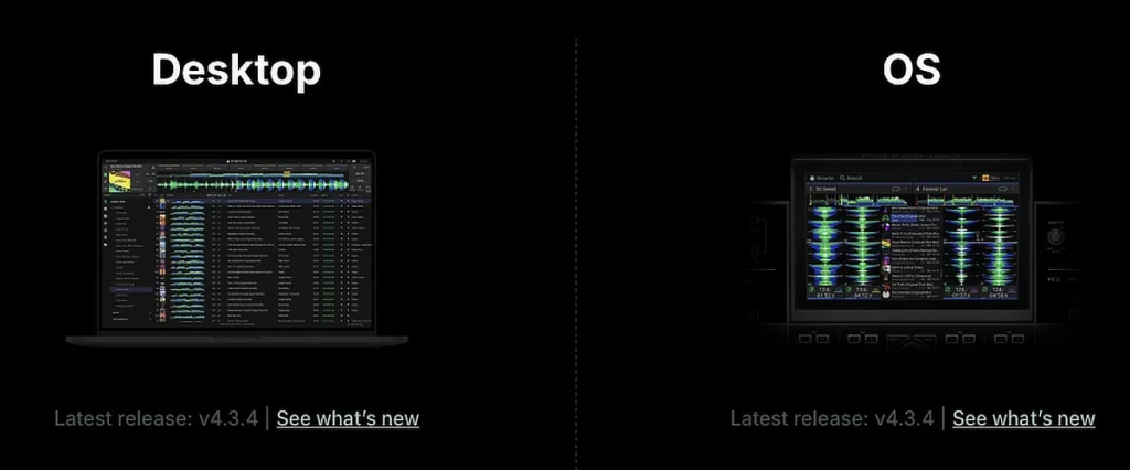 Engine DJ Upgrade auf Version 4.3.4.