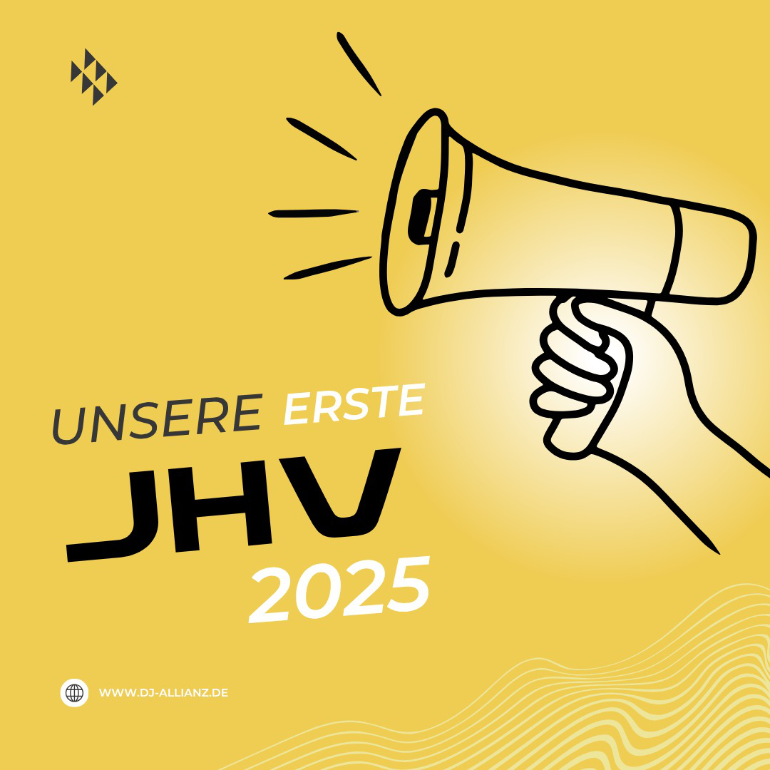 Nachbericht zur ersten JHV des Berufsverband DJ ALLIANZ e.V.